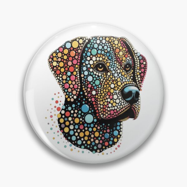 Item preview, Colorful Polka Dot Dog Lovers Funny Pet Lover Design designed and sold by Thread&Fable.