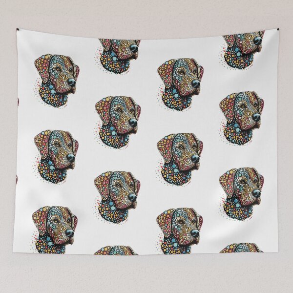 Item preview, Colorful Polka Dot Dog Lovers Funny Pet Lover Design designed and sold by Thread&Fable.