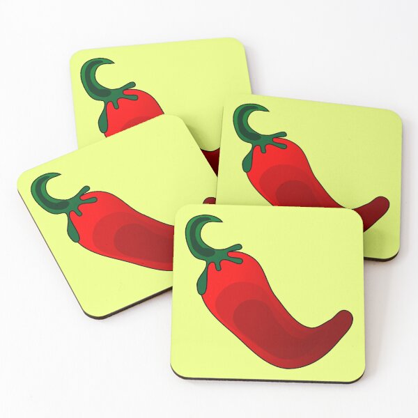 Item preview, Hot pepper chili pepper designed and sold by minimalartstory.