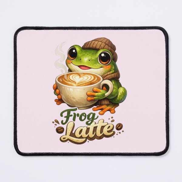 Item preview, Kawaii Frog Latte designed and sold by Sommium .
