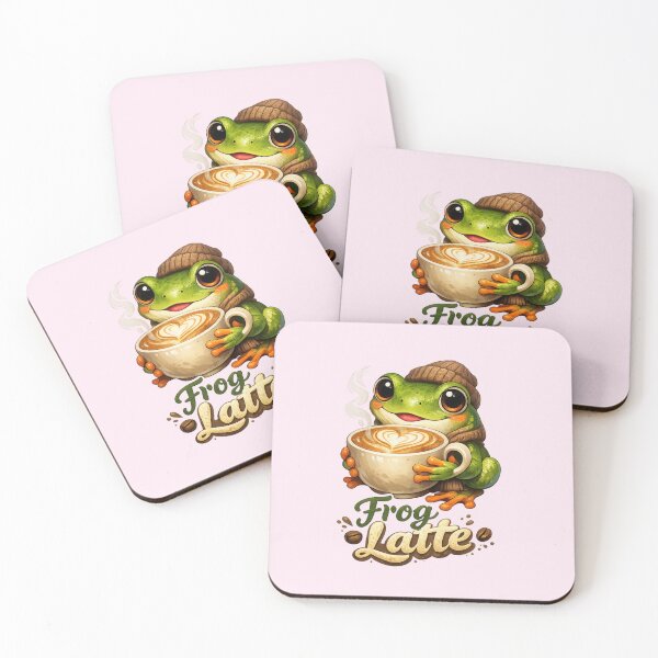 Item preview, Kawaii Frog Latte designed and sold by Sommium .