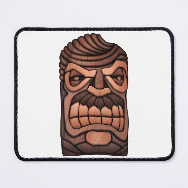 Item preview, Ron Swanson Tiki Mask designed and sold by FAUNALS.