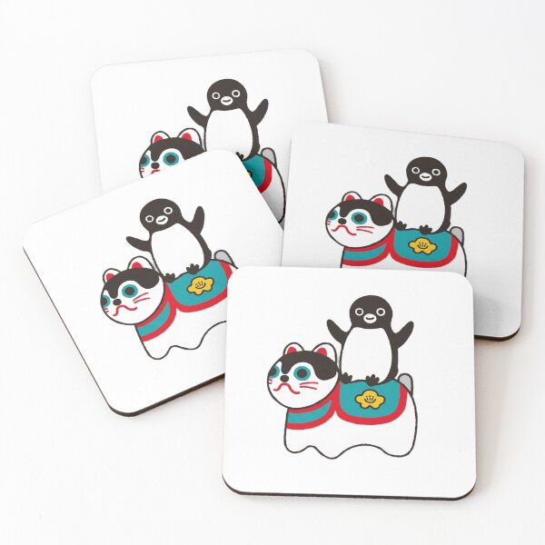 Item preview, Japanese Train Suica - A Penguin and His Inu Hariko designed and sold by TheStickLab.