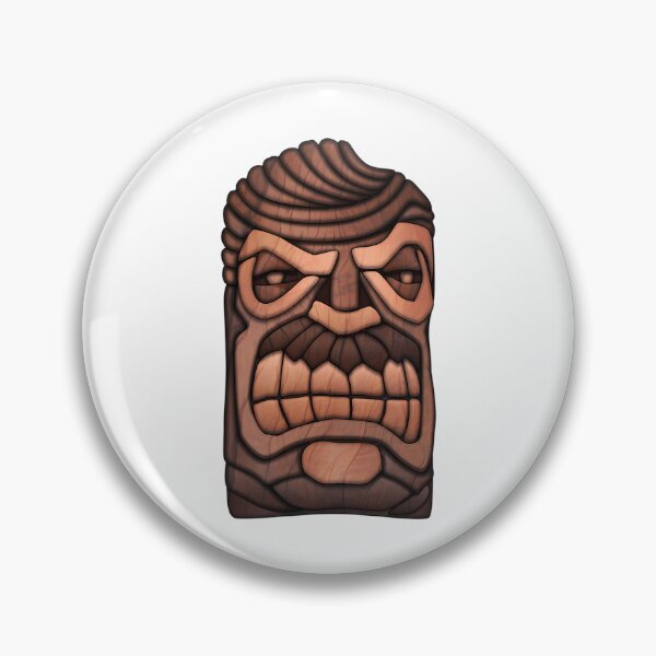 Item preview, Ron Swanson Tiki Mask designed and sold by FAUNALS.