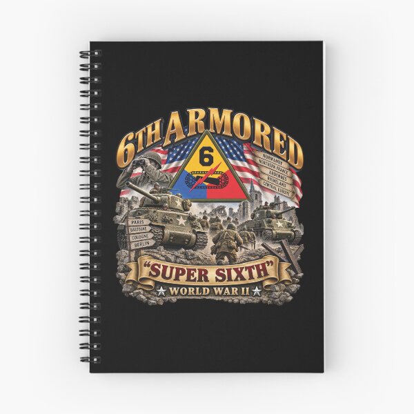 Item preview, 6th Armored Division - Super Sixth - WWII - 3D - Enhanced designed and sold by Military Insignia Products.