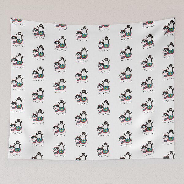 Item preview, Japanese Train Suica - A Penguin and His Inu Hariko designed and sold by TheStickLab.