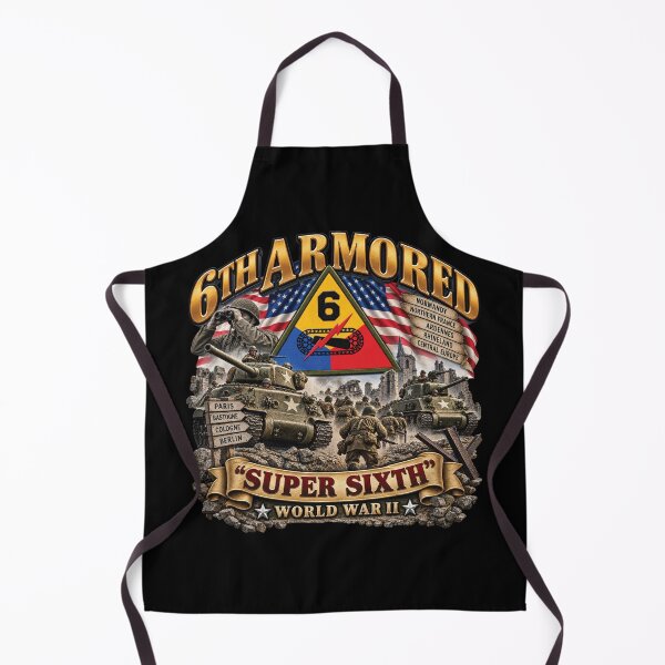 Item preview, 6th Armored Division - Super Sixth - WWII - 3D - Enhanced designed and sold by Military Insignia Products.