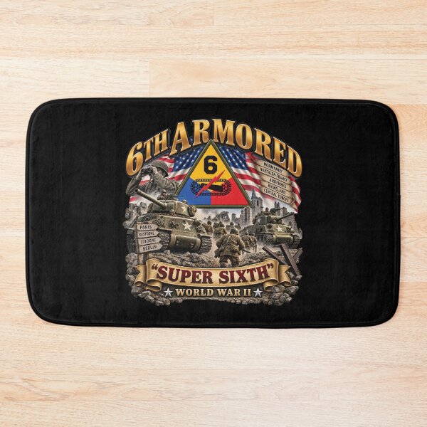 Item preview, 6th Armored Division - Super Sixth - WWII - 3D - Enhanced designed and sold by Military Insignia Products.