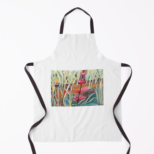 Item preview, Coral Bean Flower Watercolor designed and sold by BirdandaBrush.