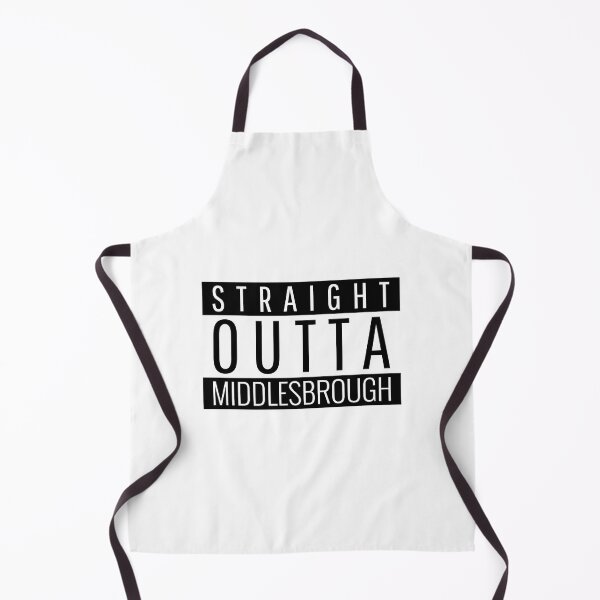 Item preview, Straight Outta Middlesbrough North Yorkshire designed and sold by BoyOhBoyGift.