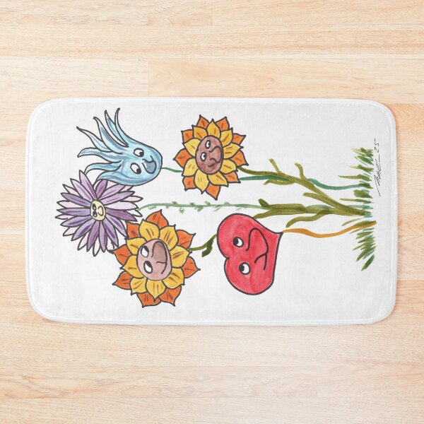 Item preview, Flowers, Heart, Love designed and sold by Anke‘s Bazaar.