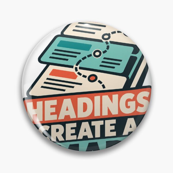 Item preview, Headings Create an Accessible Map designed and sold by Shope Buzz.