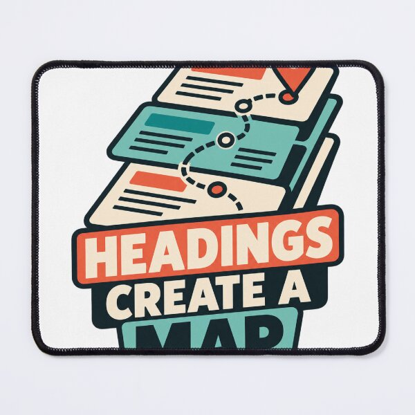 Item preview, Headings Create an Accessible Map designed and sold by Shope Buzz.