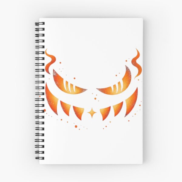 Item preview, Sinister Pumpkin Face – Glowing Halloween Grin designed and sold by TATOXIDE.
