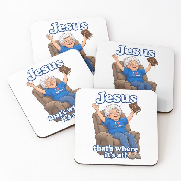 Item preview, Jesus that’s where it’s at designed and sold by LizHumorComics.