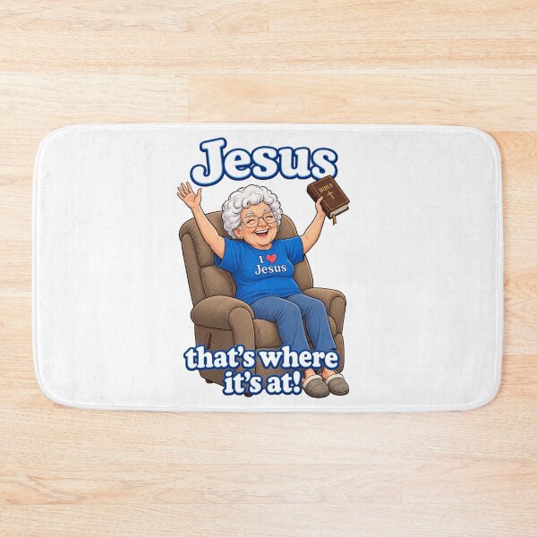 Item preview, Jesus that’s where it’s at designed and sold by LizHumorComics.