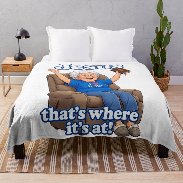 Item preview, Jesus that’s where it’s at designed and sold by LizHumorComics.