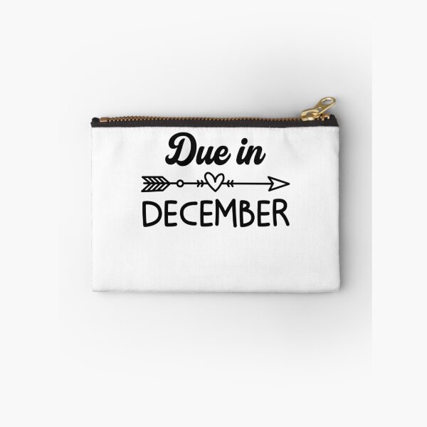 Item preview, Due in December Maternity Funny Pregnancy Announcement designed and sold by gunaone-design.