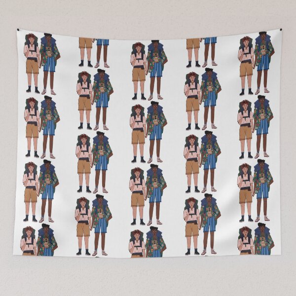 Item preview, Wylan  Jesper Backpacking Sticker Version designed and sold by ArtPowerGraphic.