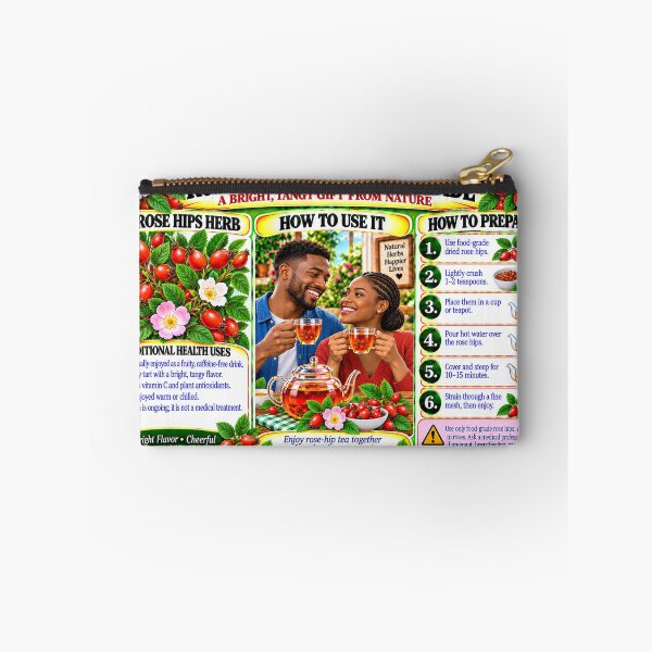 Item preview, Bright Rose Hips Tea Guide designed and sold by New Wave Artworks & Odds &Ends.