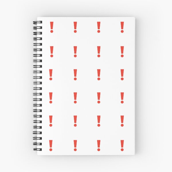 Item preview, Red Exclamation Points Sticker Pack/Sheet designed and sold by SlimyFish.