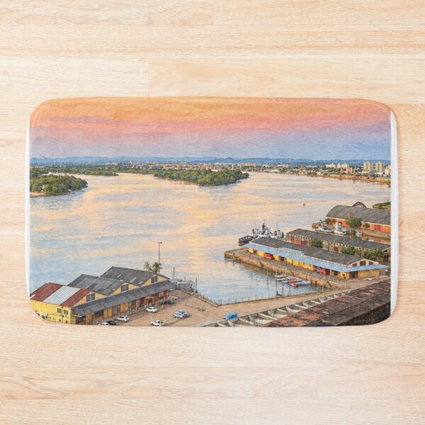 Item preview, Sunset on the docks designed and sold by Carol-arts-.
