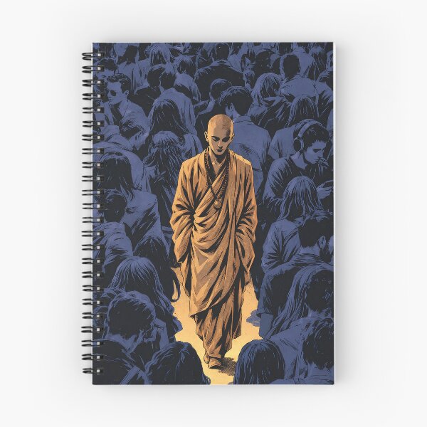 Item preview, Stillness in the Crowd – Spiritual Meditation Art designed and sold by SacredLensV.