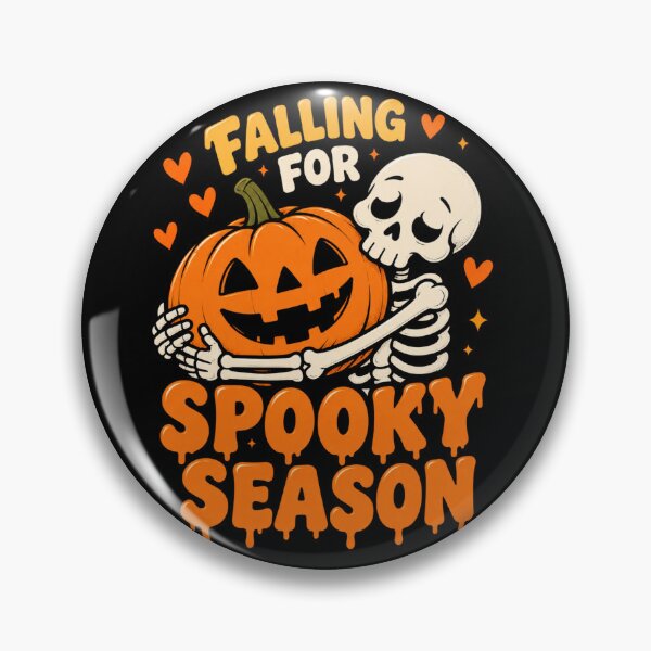 Item preview, Falling for Spooky Season Skeleton designed and sold by Houldi.