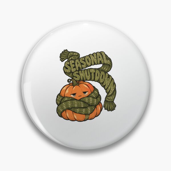 Item preview, Seasonal Shutdown Sleepy Scarf Pumpkin designed and sold by vatsal28.