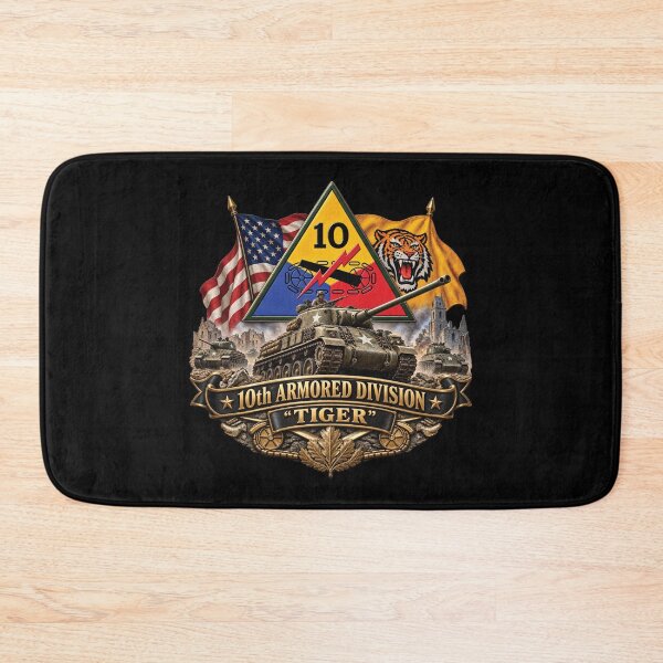 Item preview, 10th Armored Division - Tiger - WWII - 3D - Enhanced designed and sold by Military Insignia Products.
