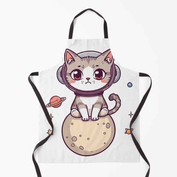 Item preview, Cute Space Cat Astronaut – Adorable Cosmic Kitty Cartoon designed and sold by mrworld000.