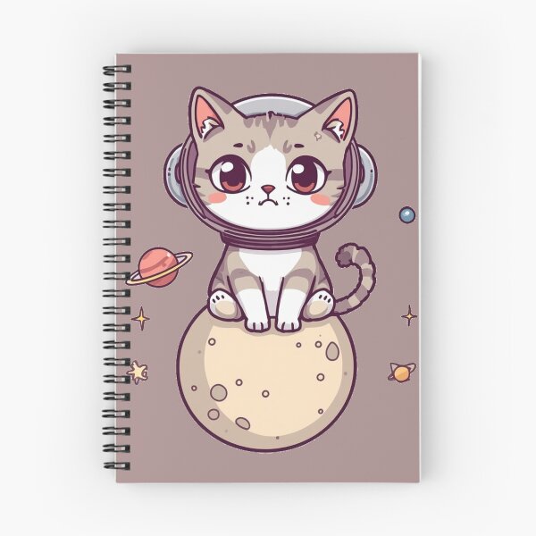 Item preview, Cute Space Cat Astronaut – Adorable Cosmic Kitty Cartoon designed and sold by mrworld000.