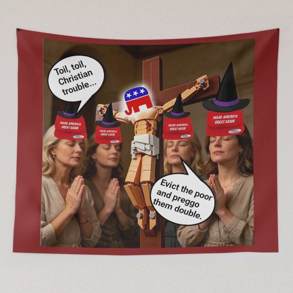 Item preview, Republican Witches promote worst jesus ever designed and sold by reallypathetic.