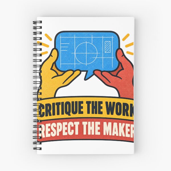 Item preview, Respectful Design Critique Team Culture designed and sold by Shope Buzz.