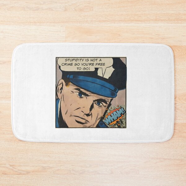 Item preview, Stupidity Is Not A Crime So You'Re Free To Go - Cop Humor designed and sold by ShopCrispCos.