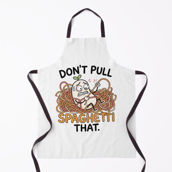 Aperçu de l'œuvre Spaghetti Code Dont Pull That Funny Programmer Meme créée et vendue par CreativeArtisanPrints Shop.