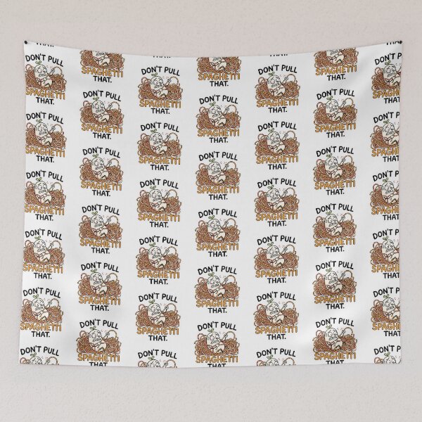 Item preview, Spaghetti Code Dont Pull That Funny Programmer Meme designed and sold by CreativeArtisanPrints Shop.