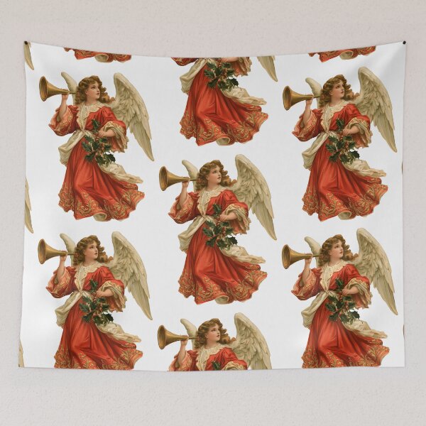 Item preview, Victorian Christmas angel card designed and sold by MendaciousMina.