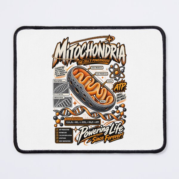 Item preview, Mitochondria Powerhouse of the Cell Retro Science designed and sold by choudane.
