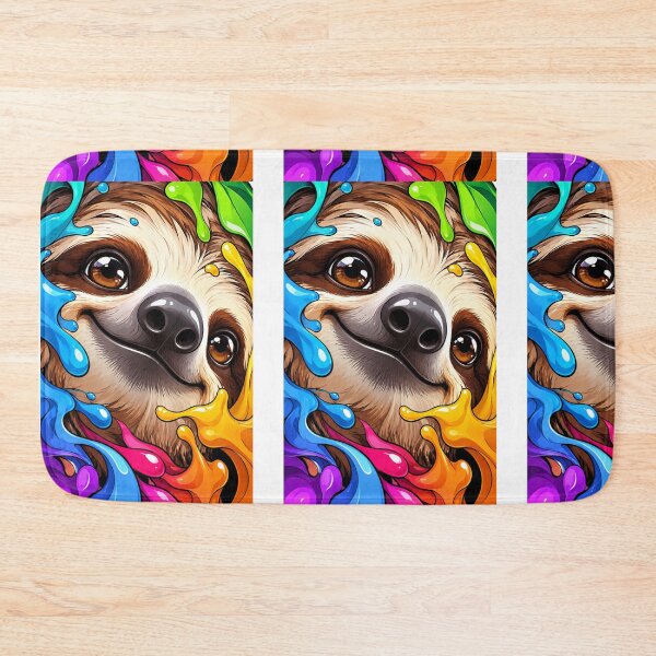 Item preview, Painted sloth designed and sold by 506DesignsCR.