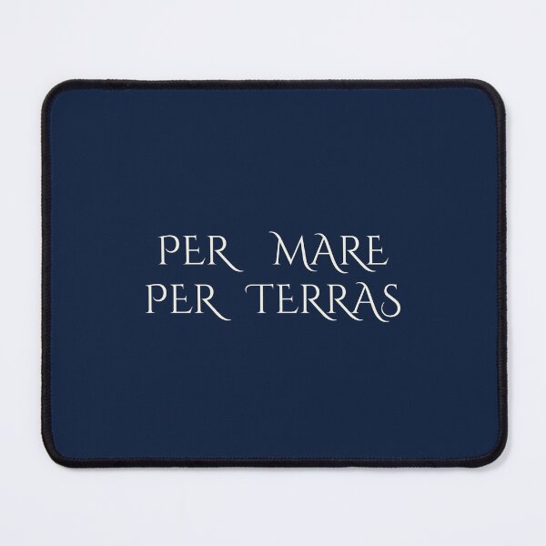 Item preview, Per Mare Per Terras | By Sea and By Land | Historic Latin Motto designed and sold by semenol.