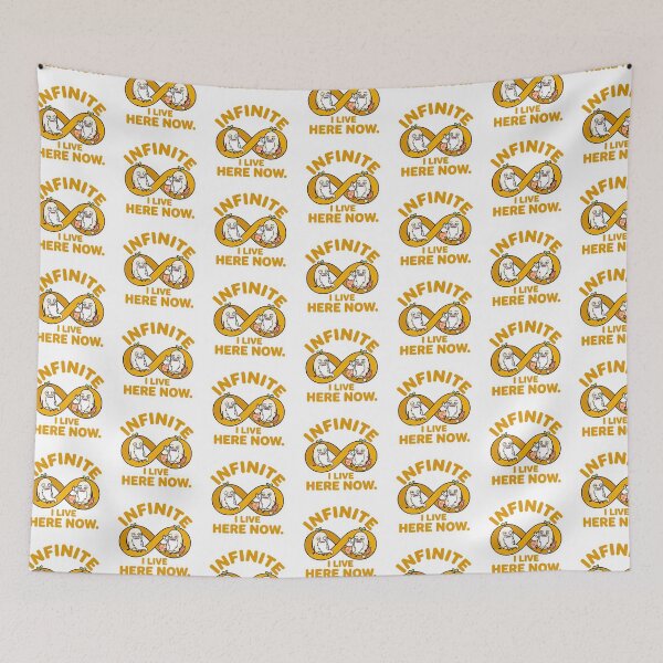 Item preview, Infinite Loop I Live Here Now Funny Programmer Meme designed and sold by CreativeArtisanPrints Shop.