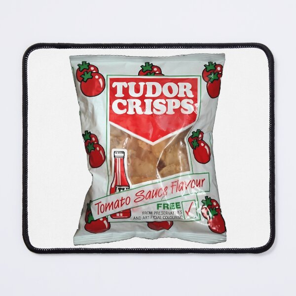 Item preview, Tudor Crisps - Tomato Sauce Flavour designed and sold by BoyOhBoyGift.