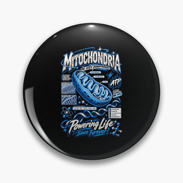 Item preview, Mitochondria Powerhouse of the Cell Retro Science designed and sold by choudane.