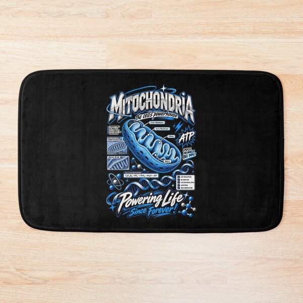 Item preview, Mitochondria Powerhouse of the Cell Retro Science designed and sold by choudane.