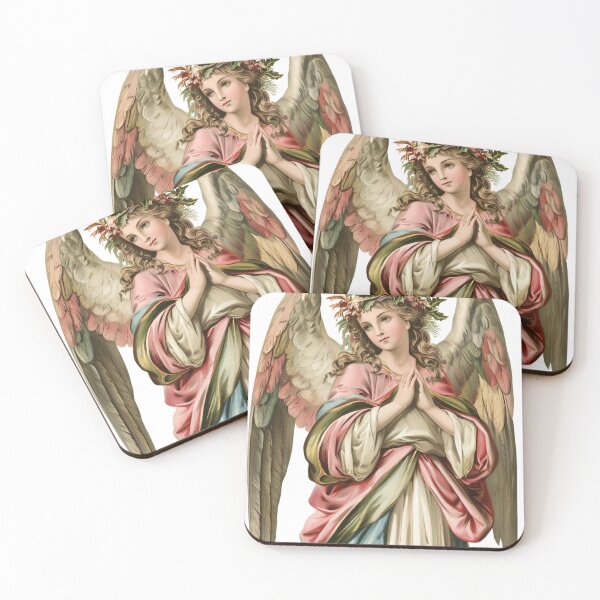 Item preview, Victorian Christmas angel card designed and sold by MendaciousMina.