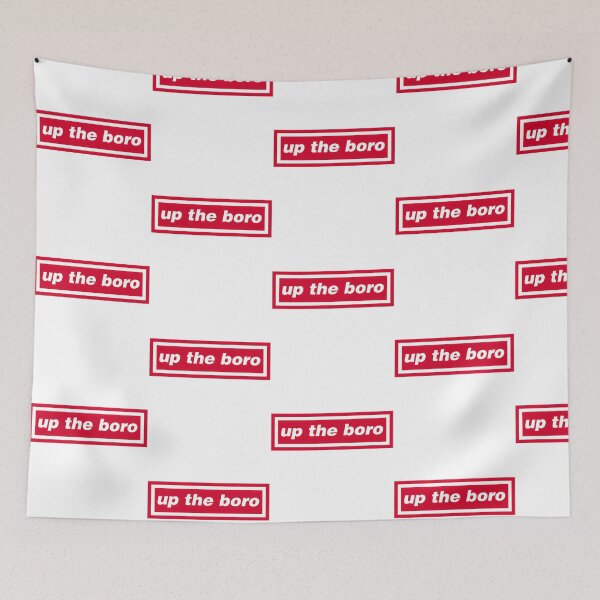 Item preview, ¡Arriba el Boro! Middlesbrough Oasis Parodia Roja designed and sold by BoyOhBoyGift.