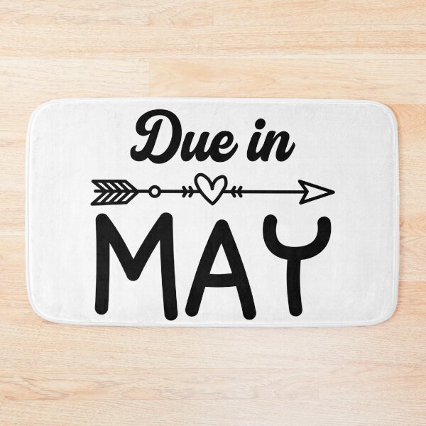 Item preview, Due in May Maternity Funny Pregnancy Announcement designed and sold by gunaone-design.