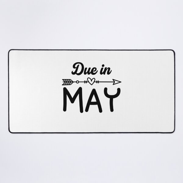 Item preview, Due in May Maternity Funny Pregnancy Announcement designed and sold by gunaone-design.