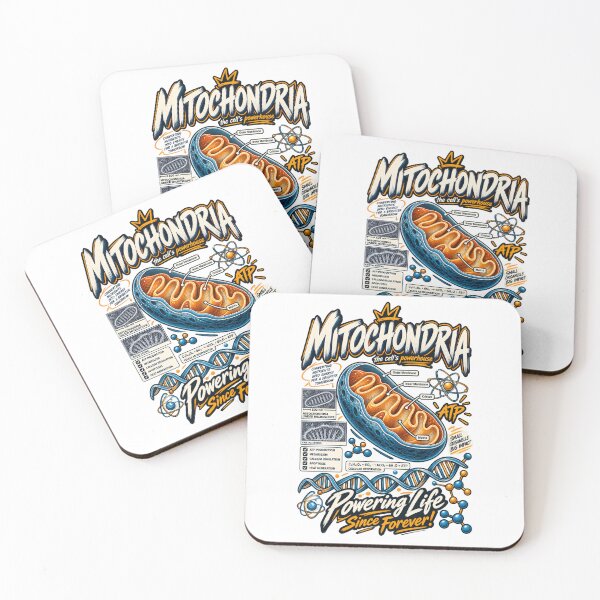 Item preview, Mitochondria Powerhouse of the Cell Retro Science designed and sold by choudane.